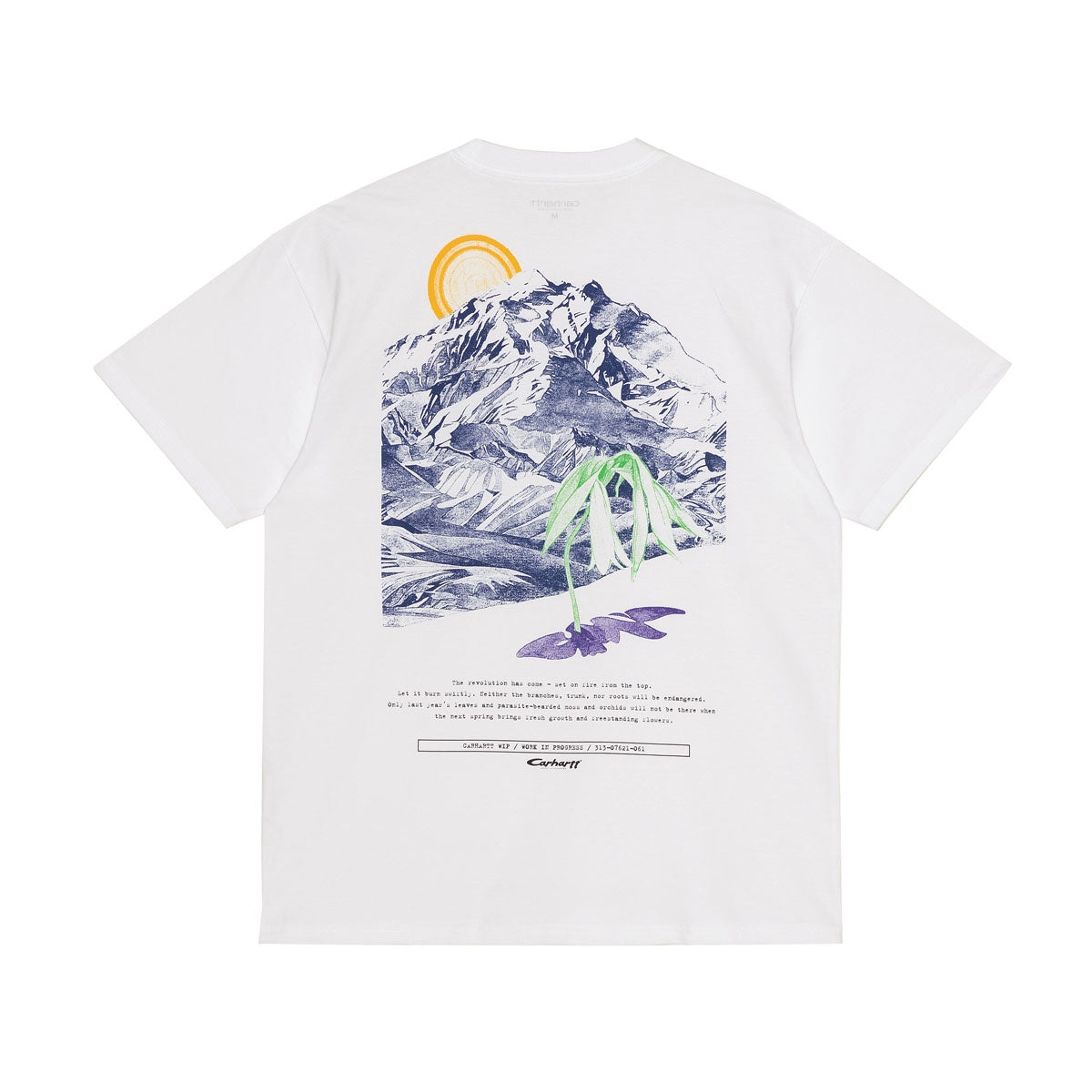 Carhartt WIP S/S Mountain T-Shirt White 