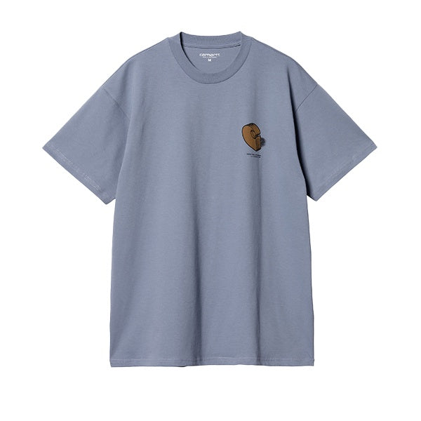 Carhartt WIP S/S Diagram C T Shirt Bay Blue