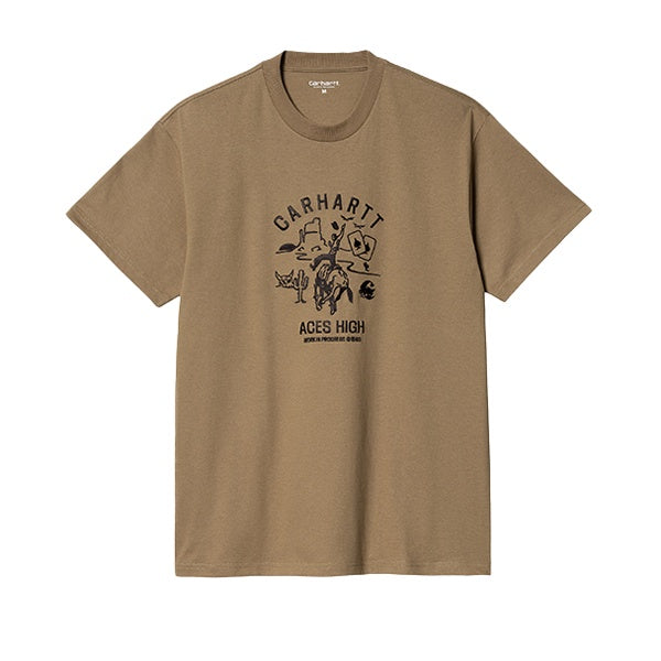 Carhartt WIP SS Souvenir Valley T Shirt Buffalo Black