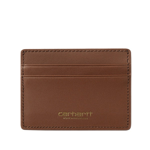 Carhartt WIP Vegas Cardholder Leather Cognac