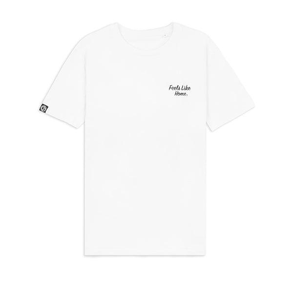 Caffeine and Machine Cult Of Machine Tee White Black