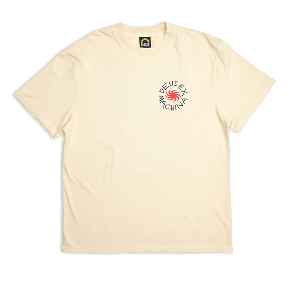 Deus Custom Leisure T Shirt Dirty White