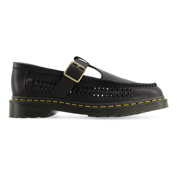 Dr Martens Adrian T Bar Black Classic Analine