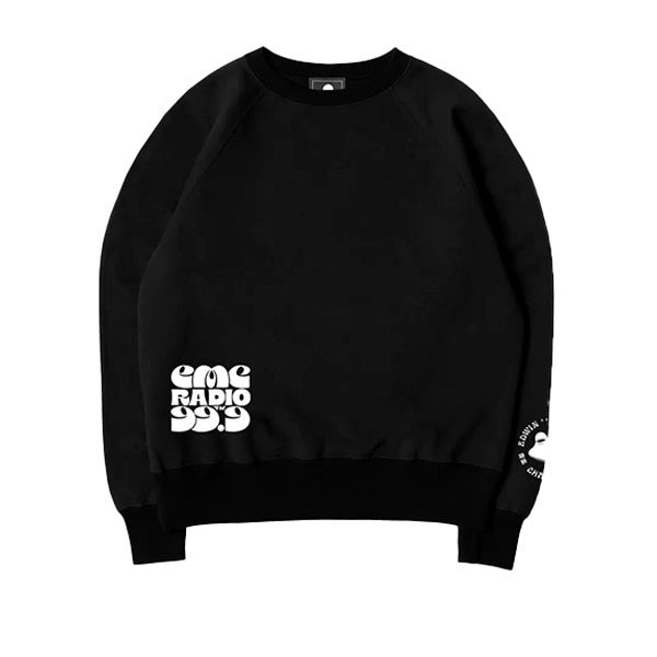 Edwin EMC Radio Sweat Heavy Brushed Inside Felpa Black