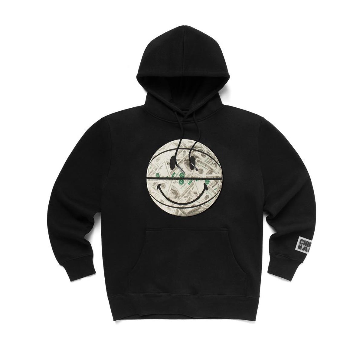 Market Smiley Money Ball Hoodie Black