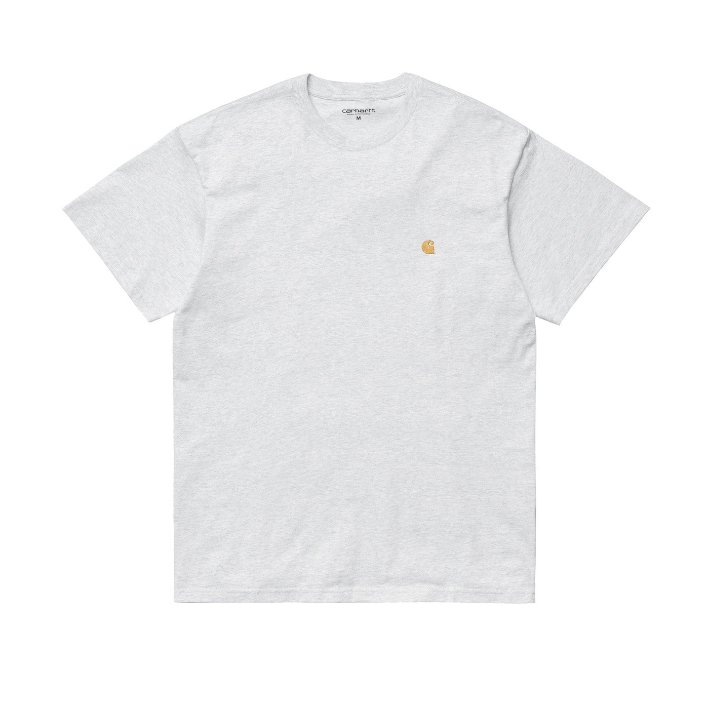 Carhartt WIP S/S Chase T-Shirt Ash Heather/Gold