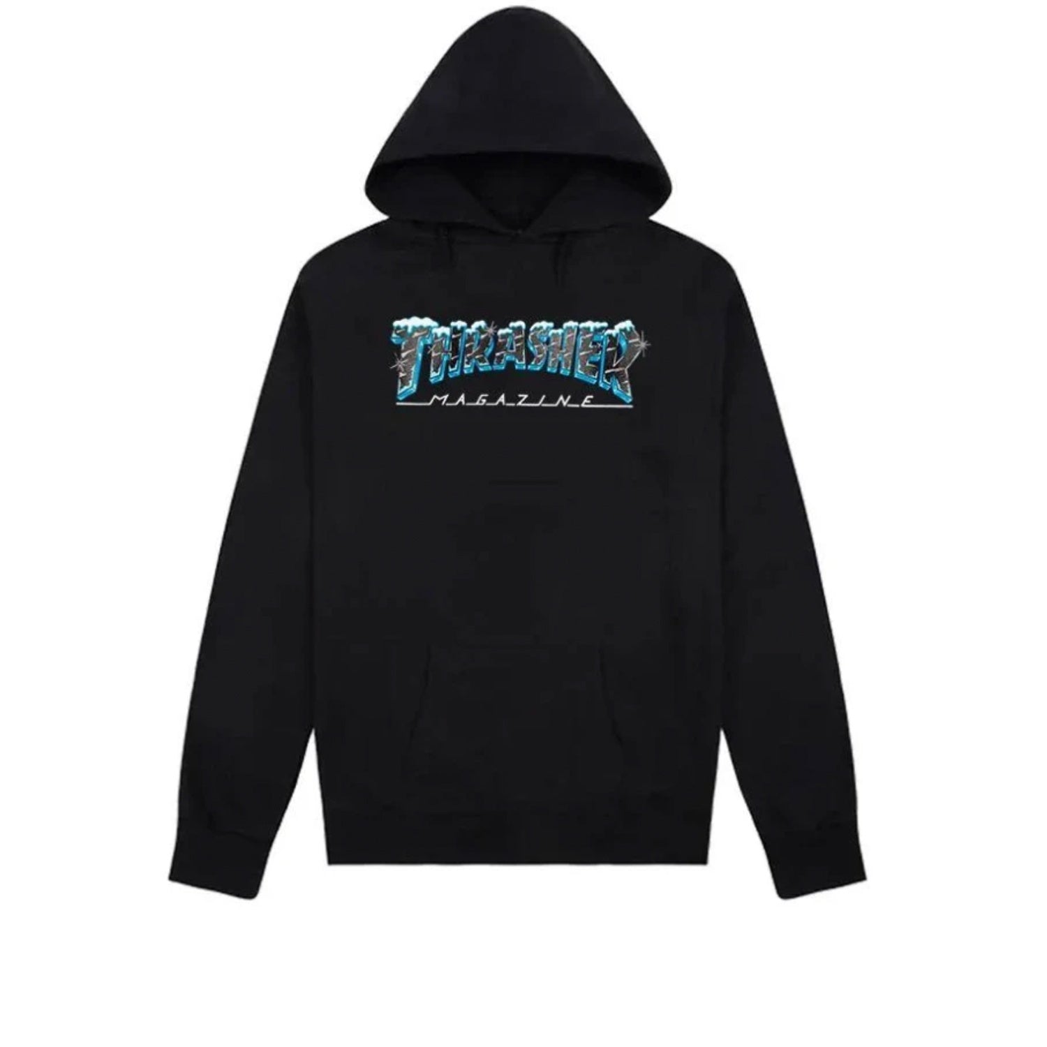 Thrasher Hoody Black Ice Mag Logo Black