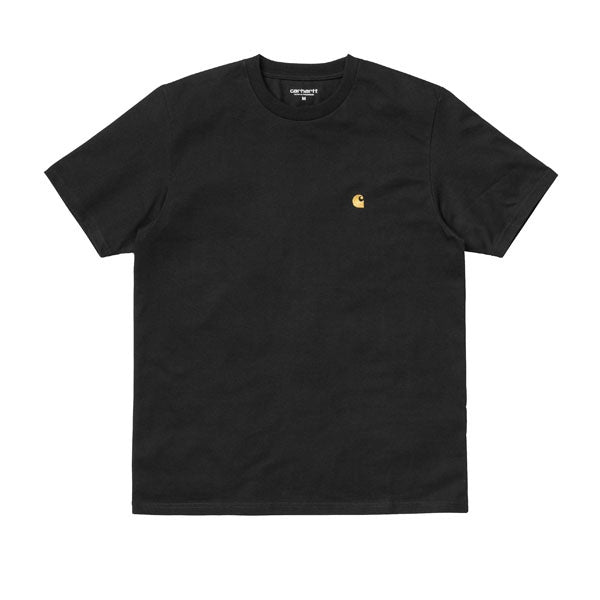 Carhartt WIP S/S Chase T-Shirt Black Gold