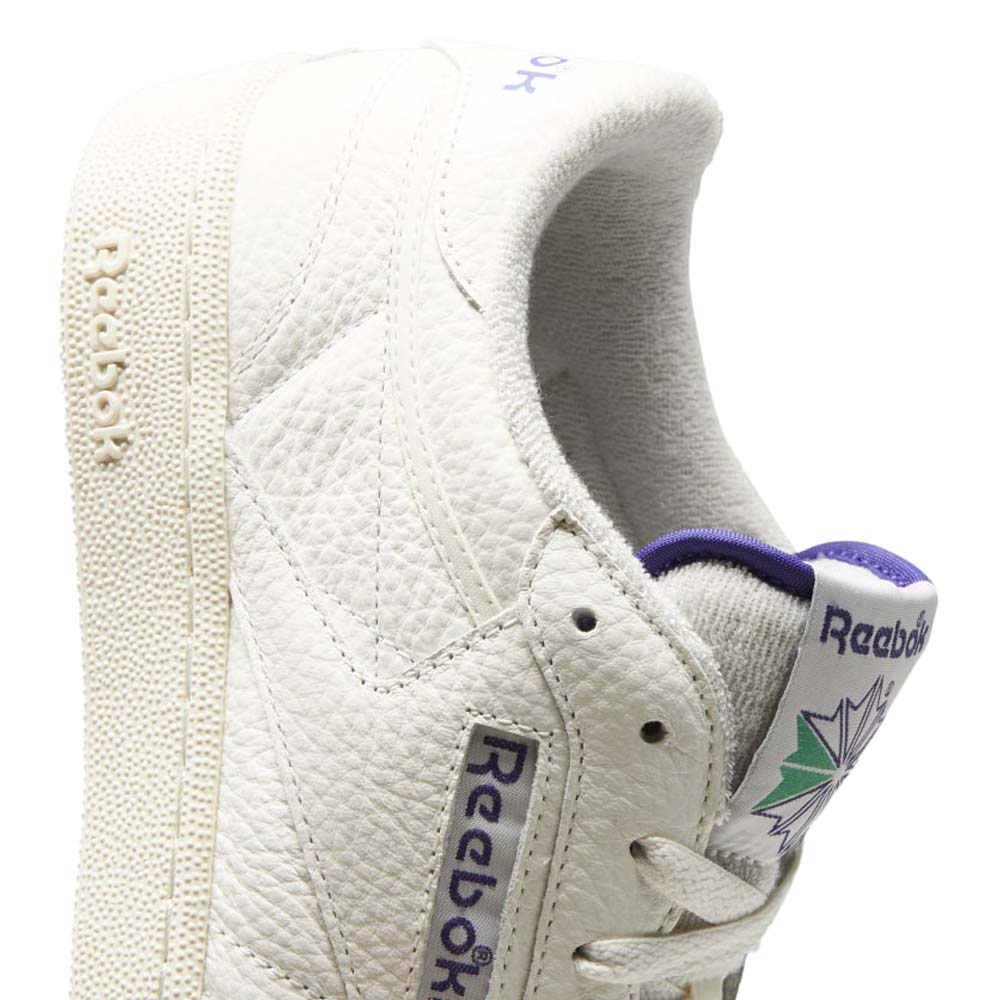 Reebok Club C 85 Chalk / Alabaster / Bold Purple
