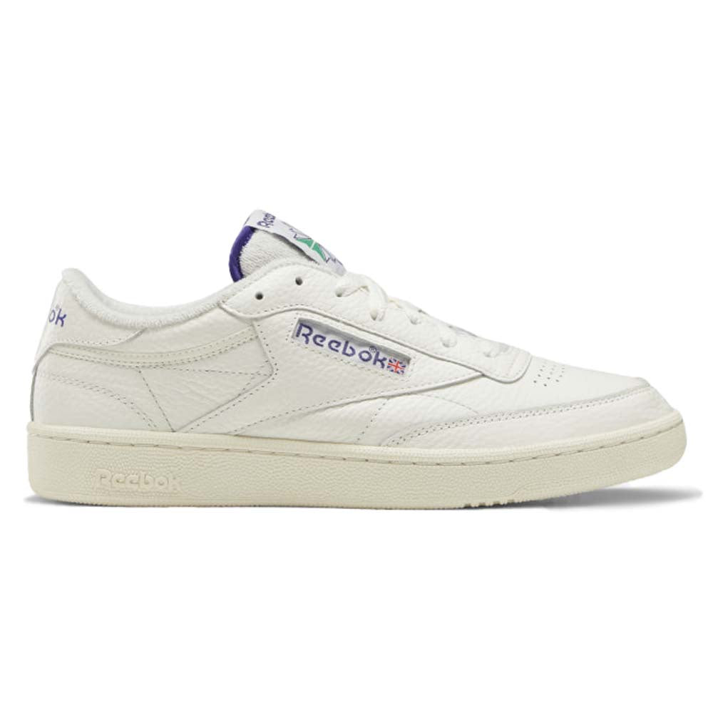 Reebok Club C 85 Chalk / Alabaster / Bold Purple