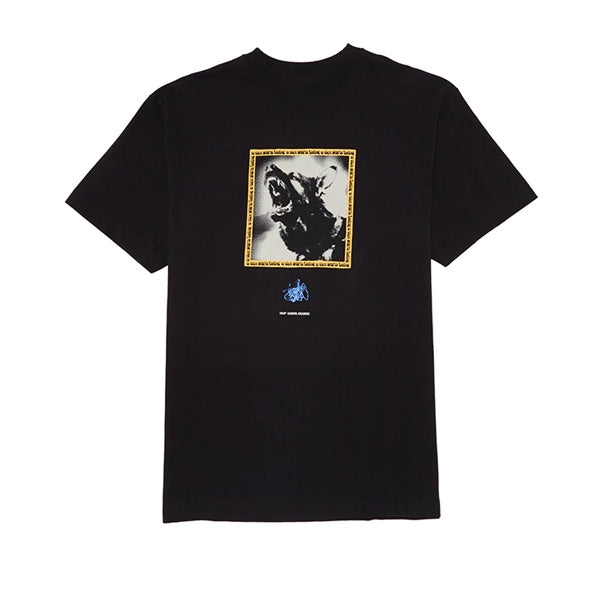 Huf Beware SS T Shirt Black