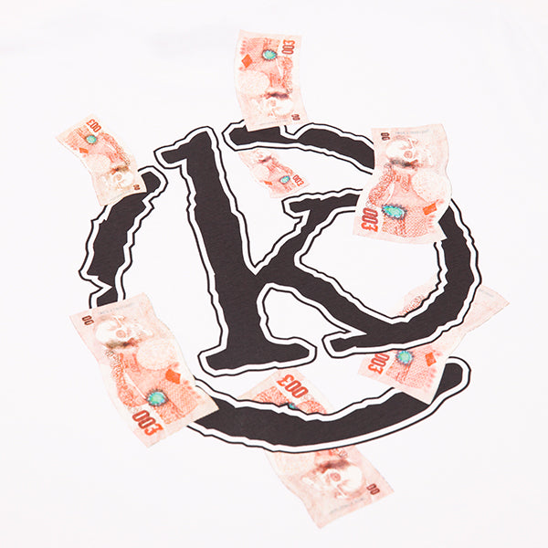 Kong K Note T shirt White