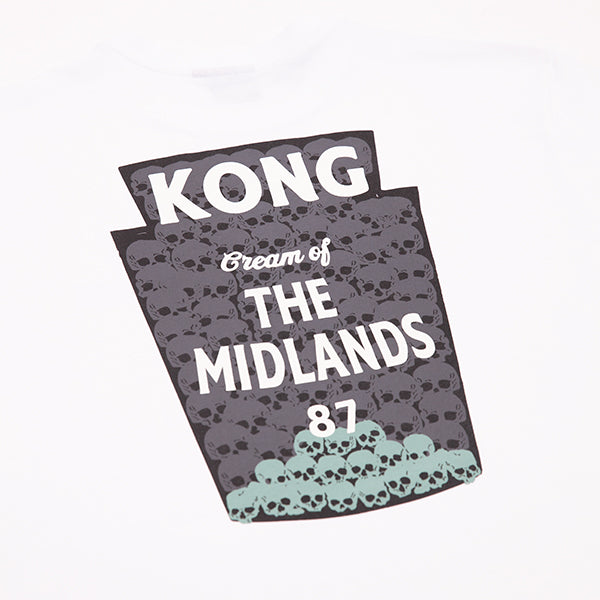 Kong Cream Of The Midlands T shirt White