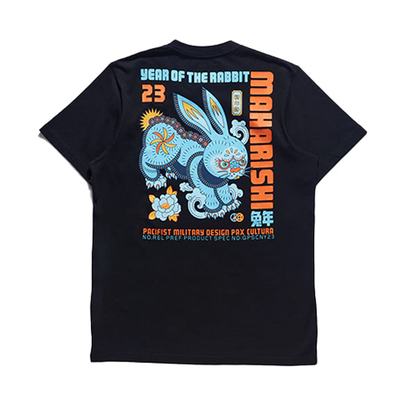 Maharishi Year Of The Rabbit T Shirt Black