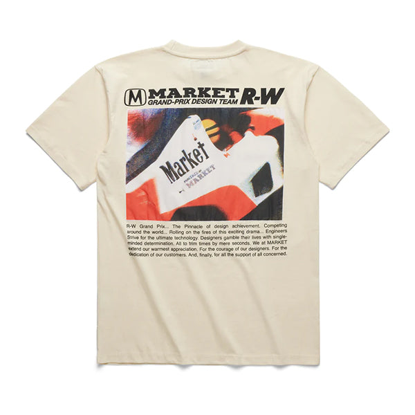 Market Grand Prix Tee Tshirt Cream