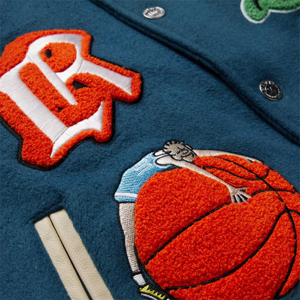 Market Overload Varsity Jacket Multi