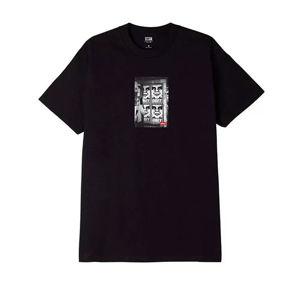 Obey Icon Photo T shirt Black