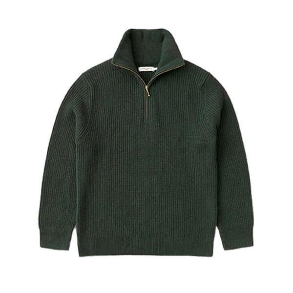 Nudie August Zip Racing Green