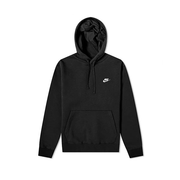 Nike Sportswear Club Fleece Hoodie Black/Black/White