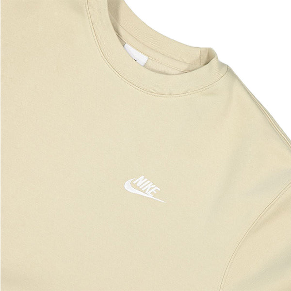 Nike Sportswear Club Fleece Crew Rattan White