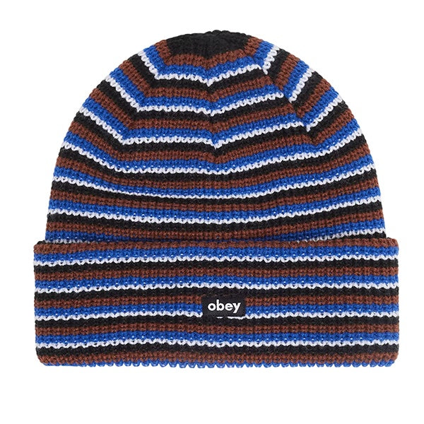 Obey Loose Groove Beanie Black Multi