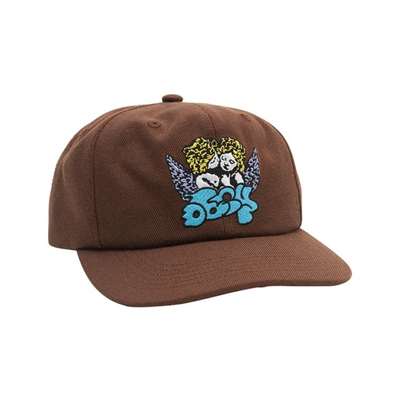 Obey Angel 6 Panel Snapback Sepia