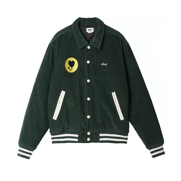 Obey Unwound Jacket Dark Cedar