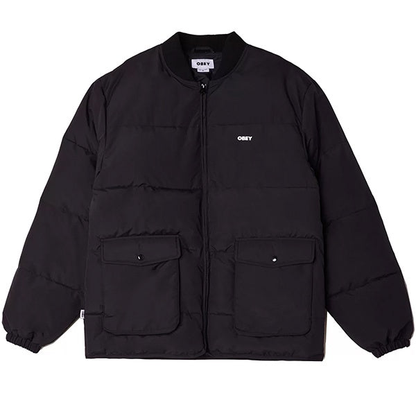 Obey Charlie Jacket Black