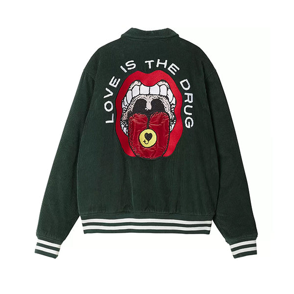Obey Unwound Jacket Dark Cedar