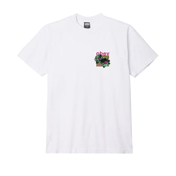 Obey Seeds Grow T Shirt White