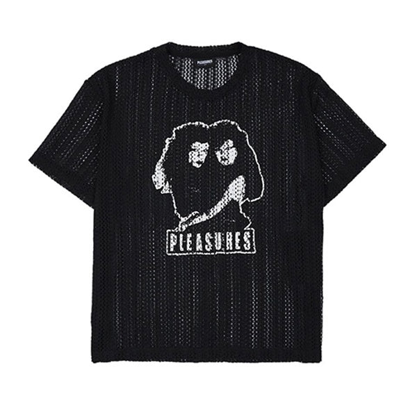 Pleasures Volume Mesh Tshirt Black