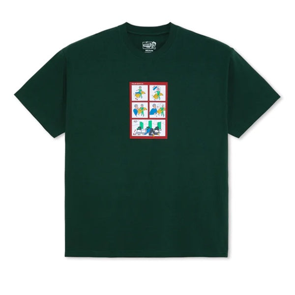 Polar Saftey On Board Tee Dark Green