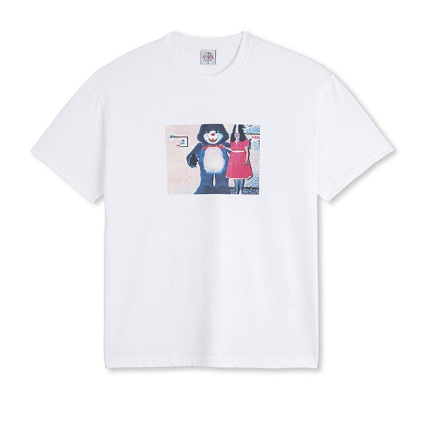 Polar Skate Co Pink Dress Tee White