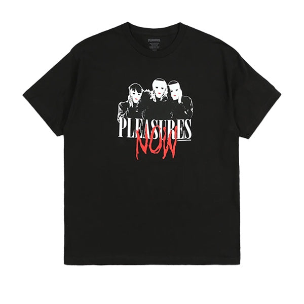 Pleasures Masks T shirt Black