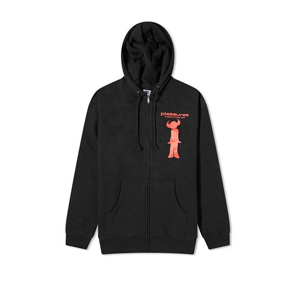 Pleasures High Times Zip Hoodie Black