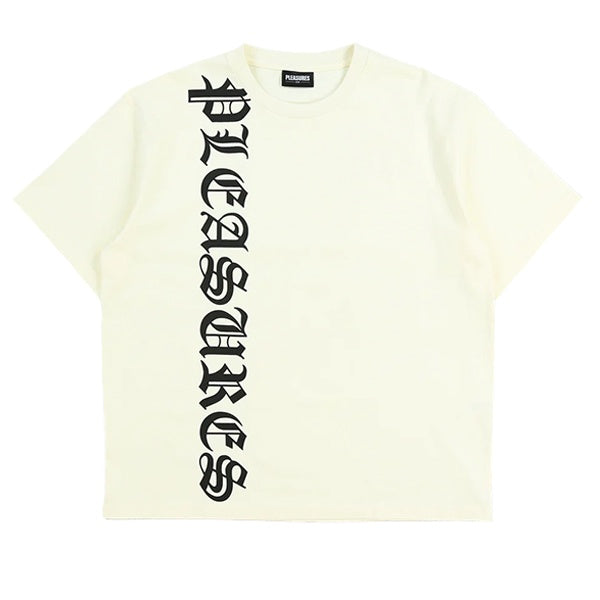 Pleasures Knight Heavyweight T Shirt Vintage White