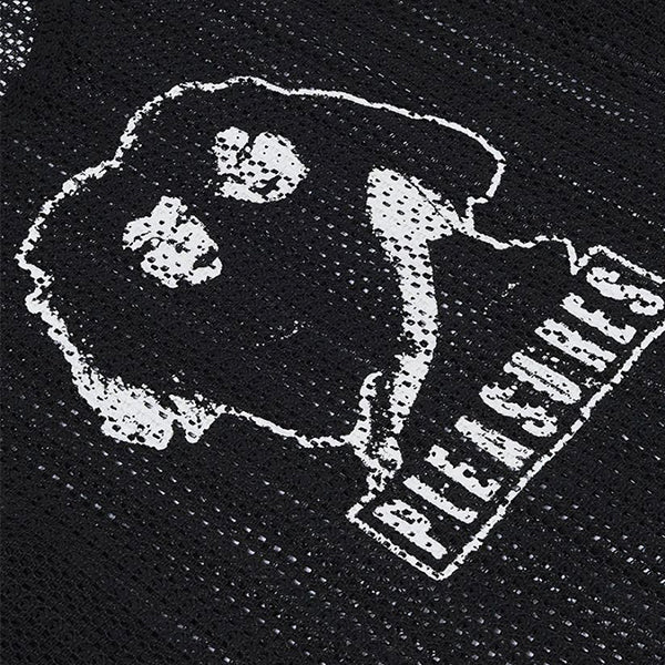 Pleasures Volume Mesh Tshirt Black
