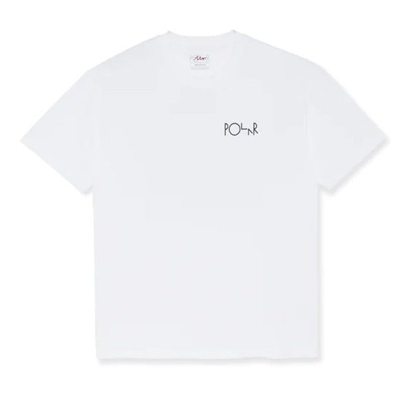 Polar Skorsten Fill Logo Tee White