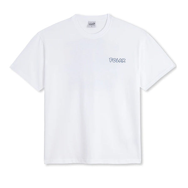 Polar Skate Co Crash Tee White