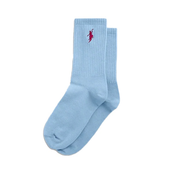 Polar No Comply Socks Light Blue Cherry