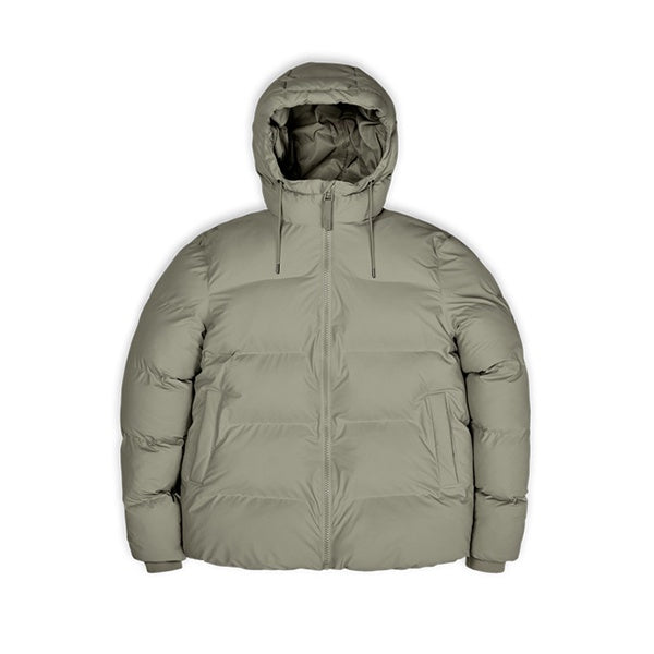 Rains Puffer Jacket Cement