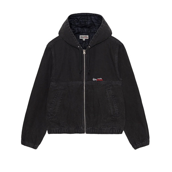 Stussy Canvas Insulated Work Jacket Black 23