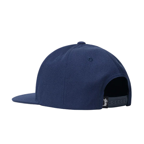 Stussy Big League Point Crown Cap Navy