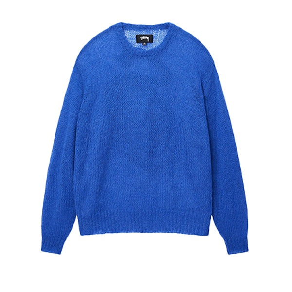 Stussy S Loose Knit Sweater Blue