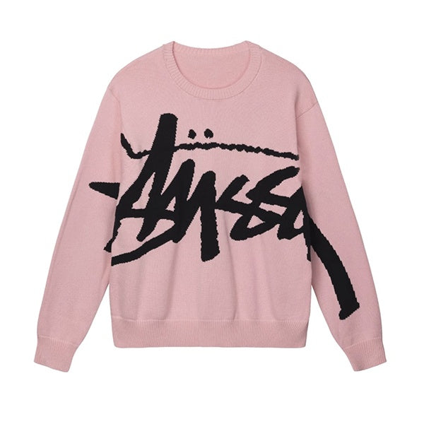 Stussy Stock Sweater Pink