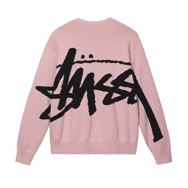Stussy Stock Sweater Pink